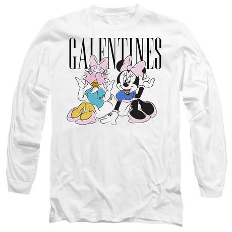 Disney Galentines Minnie Mouse e Daisy Duck T-shirt a maniche lunghe  
