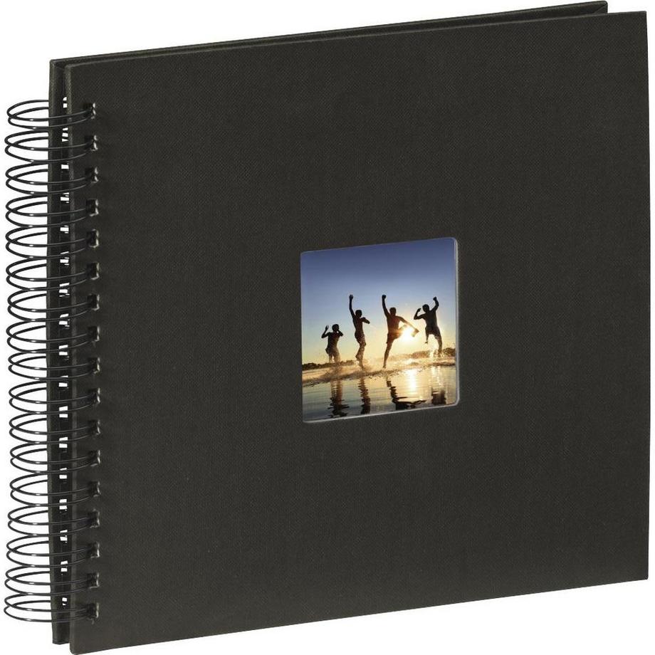 hama HAMA Spiralalbum Fine Art 90145 280x240mm, schwarz 25 Blatt  