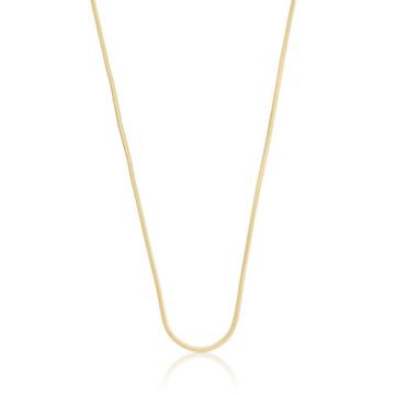 Collier Schlange Gelbgold 750, 1.3mm, 50cm