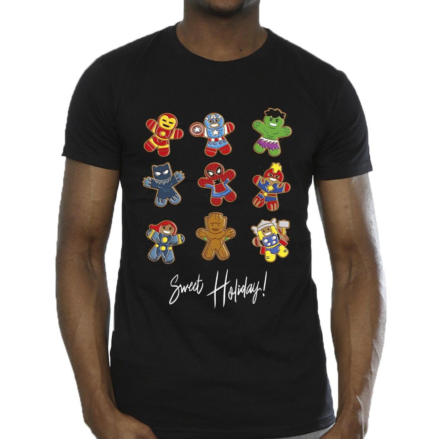 MARVEL T-shirt Gingerbread Avengers  