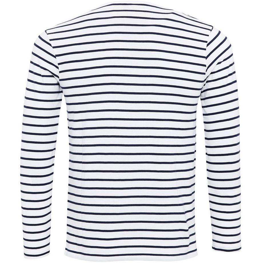 PREMIER T-shirt Rayé Manches Longues Col Rond  