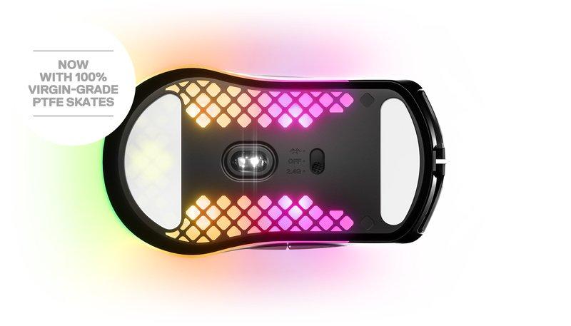 steelseries  Steelseries Aerox 3 Wireless Maus rechts RF Wireless + Bluetooth Optisch 18000 DPI 