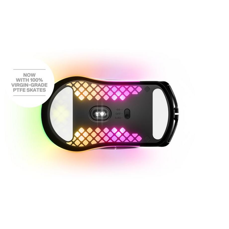 steelseries  Steelseries Aerox 3 Wireless Maus rechts RF Wireless + Bluetooth Optisch 18000 DPI 