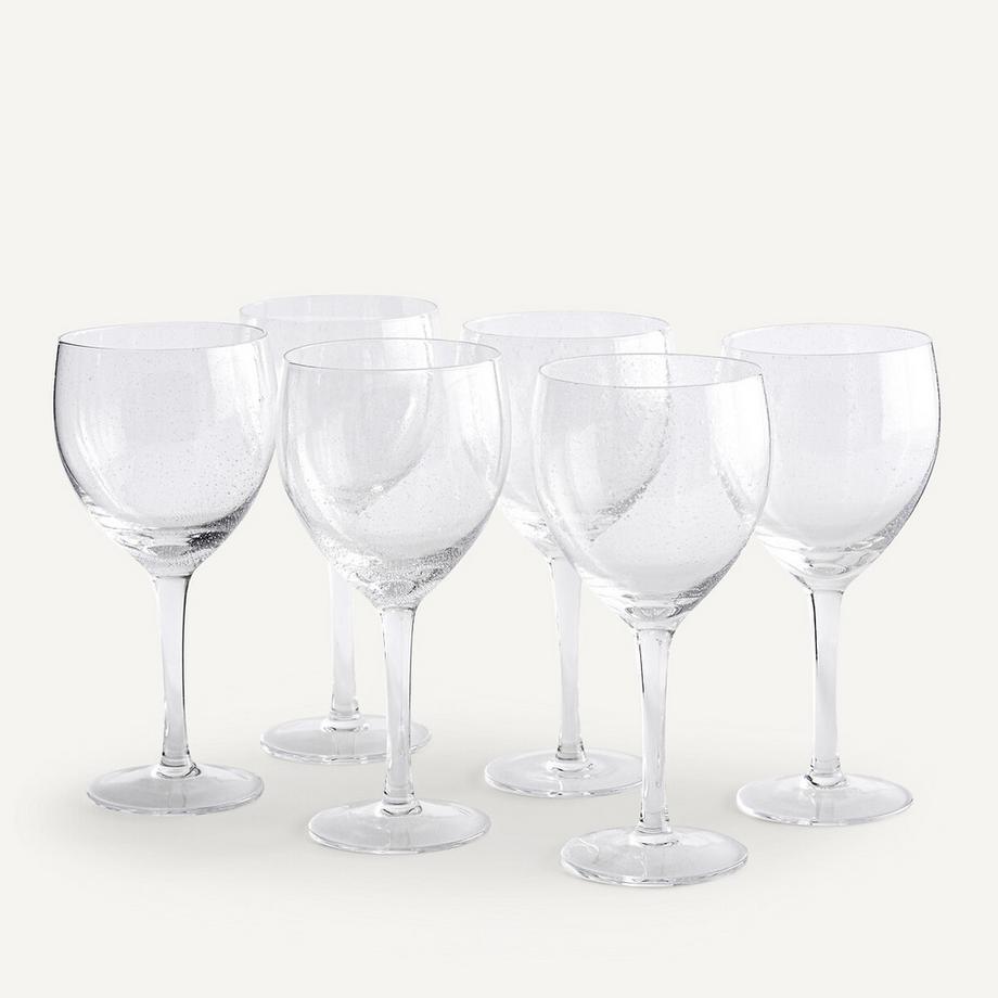 AM.PM  Lot de 6 verres à vin rouge 