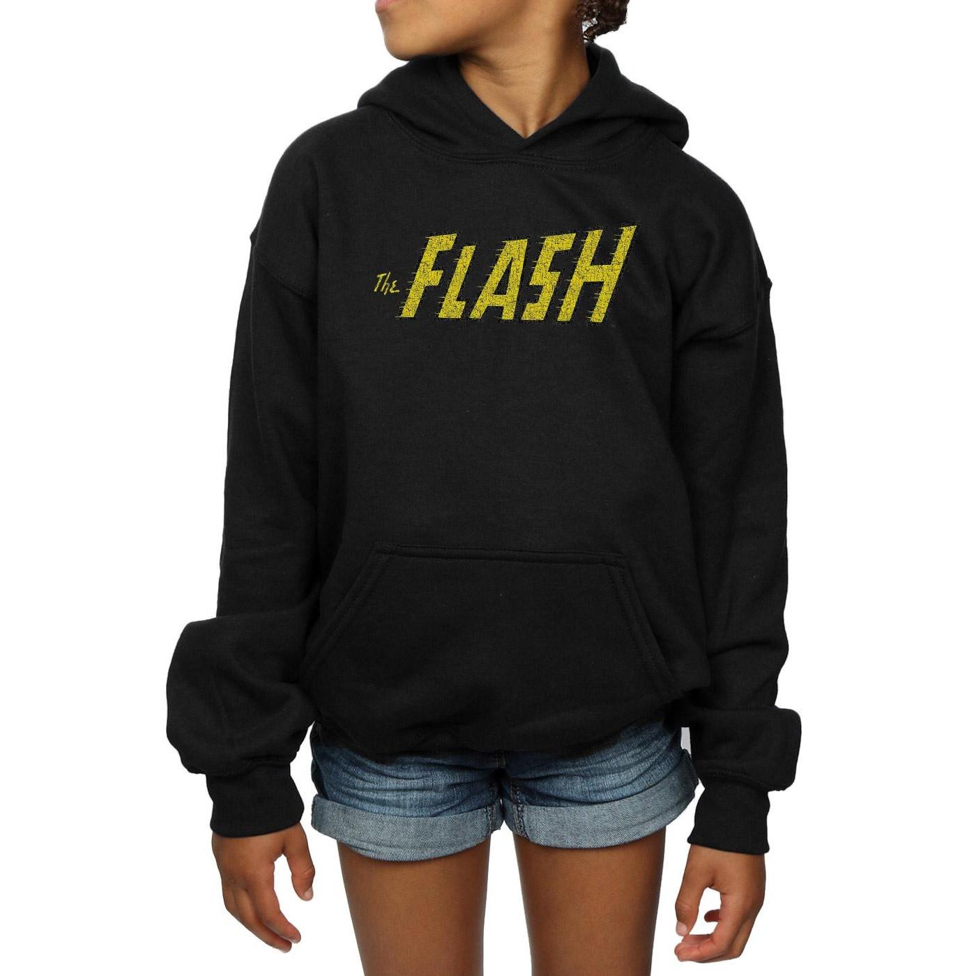 DC COMICS  Flash Crackle Logo Kapuzenpullover 