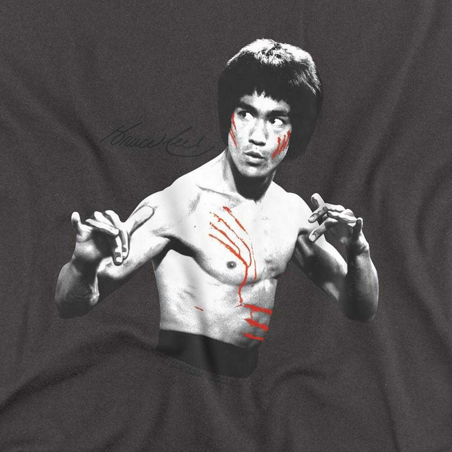 Bruce Lee  Final Confrontation Maglietta Manica Lunga 