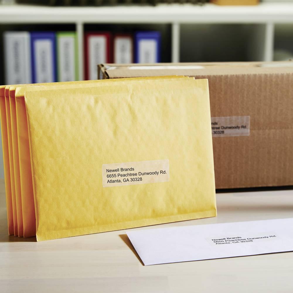 Dymo  Rollenetiketten, 89 mm x 36 mm, permanent 