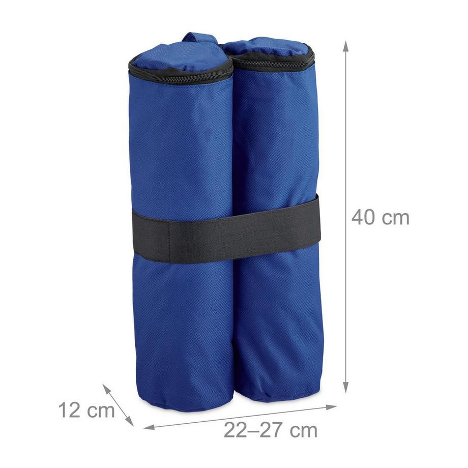 Northix  Pavillon-Sandsäcke 4er-Set 