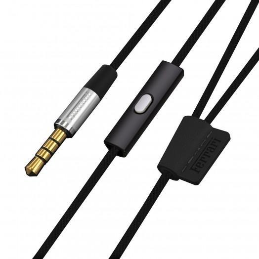 Ferrari by Logic3  Ferrari by Logic3 Cavallino G150 Auricolare Cablato In-ear Nero 