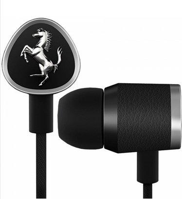 Ferrari by Logic3  Ferrari by Logic3 Cavallino G150 Auricolare Cablato In-ear Nero 