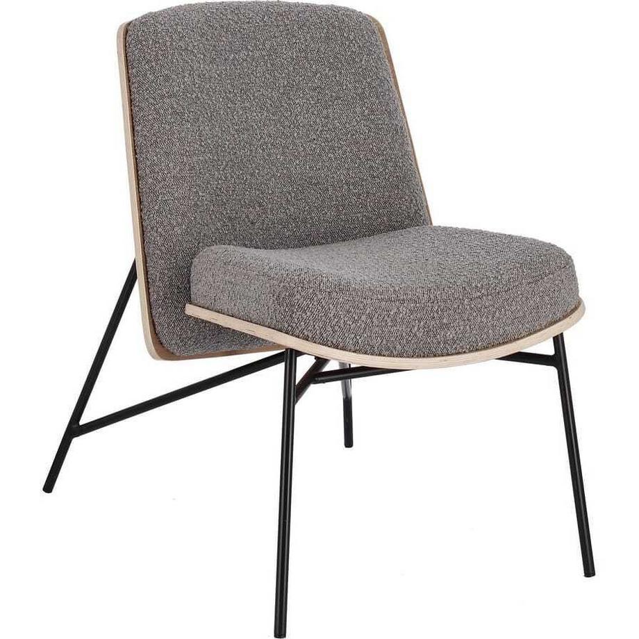 mutoni Fauteuil Emerson brun vison  