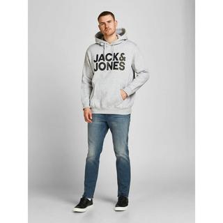 JACK & JONES  Felpa con cappuccio di taglia grande Jack & Jones Corp Logo 