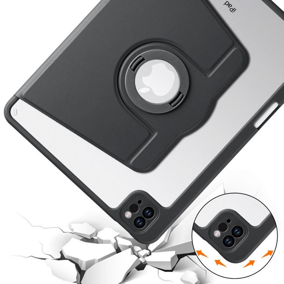 Cover-Discount  iPad Air / Pro 11 - 2in1 drehbare Hülle mit Stifthalter 