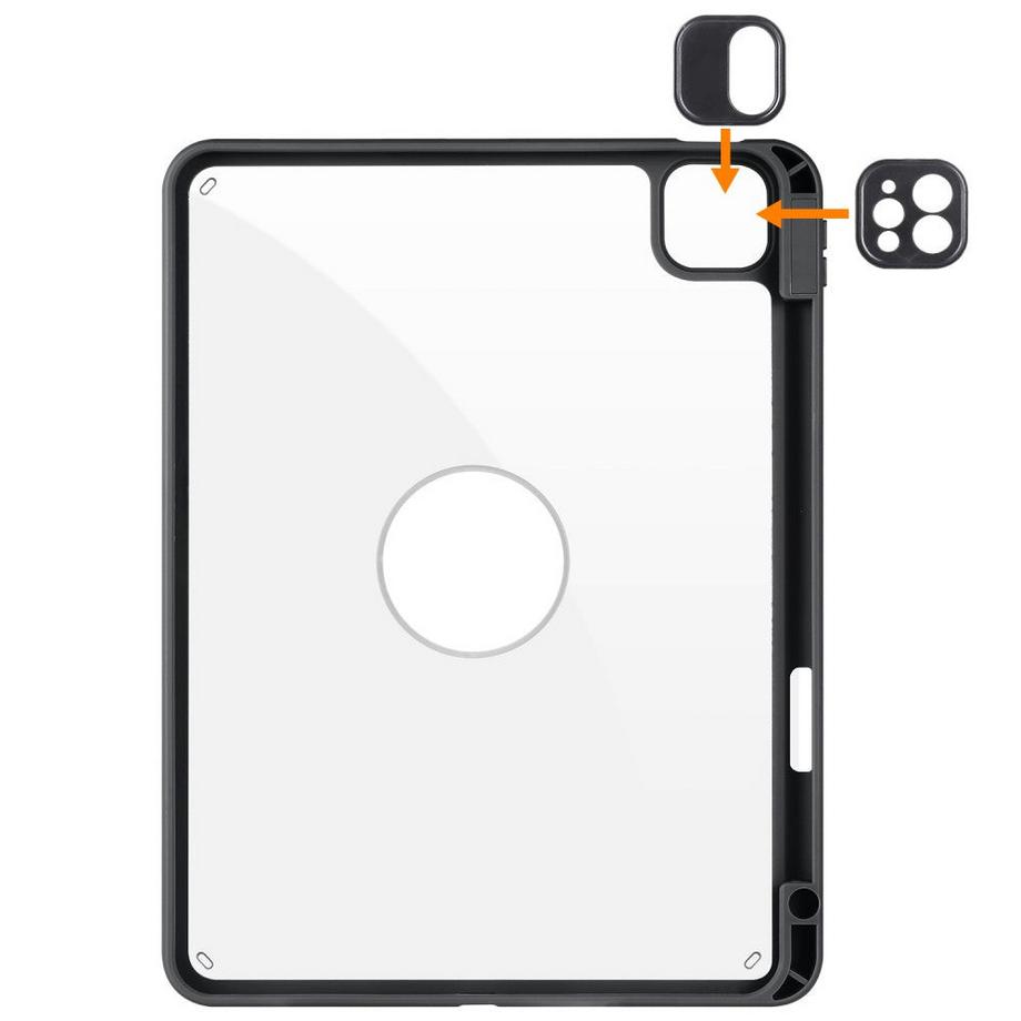 Cover-Discount  iPad Air / Pro 11 - 2in1 drehbare Hülle mit Stifthalter 