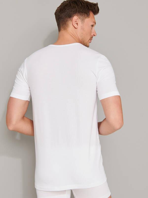 Schiesser Organic Cotton Rundhals Kurzarm T-Shirt 2er-Pack  