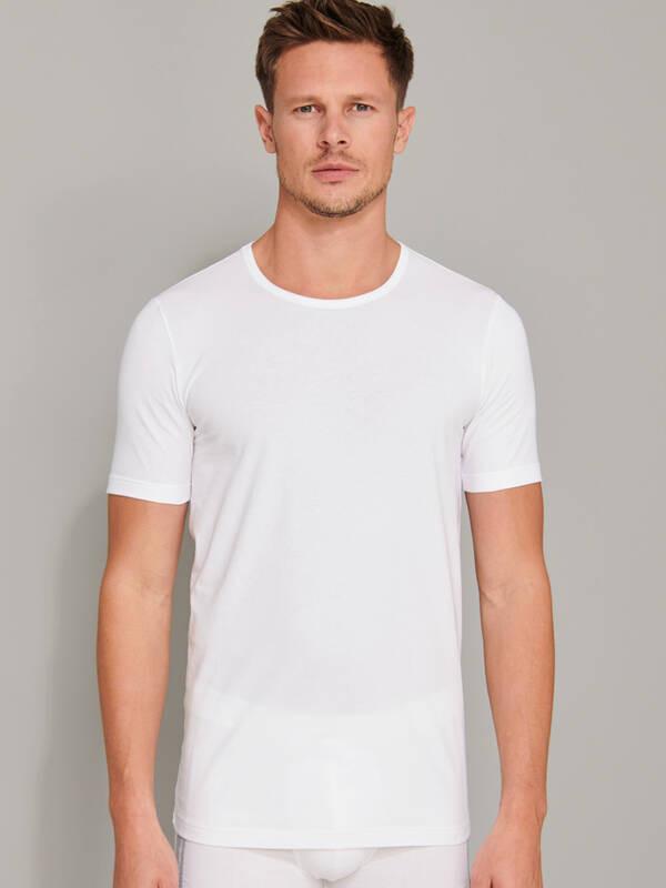 Schiesser Organic Cotton Rundhals Kurzarm T-Shirt 2er-Pack  