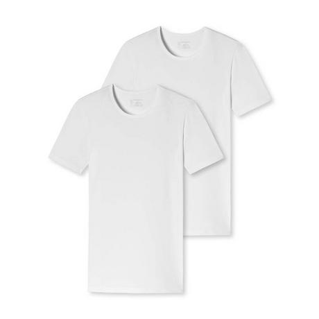 Schiesser Organic Cotton Rundhals Kurzarm T-Shirt 2er-Pack  