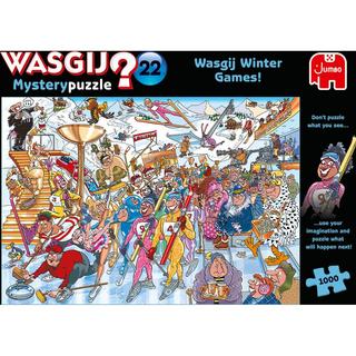 JUMBO  Jumbo Wasgij Puzzle Mystery 22 Wasgij Winterspiele! (1000 Stück) 