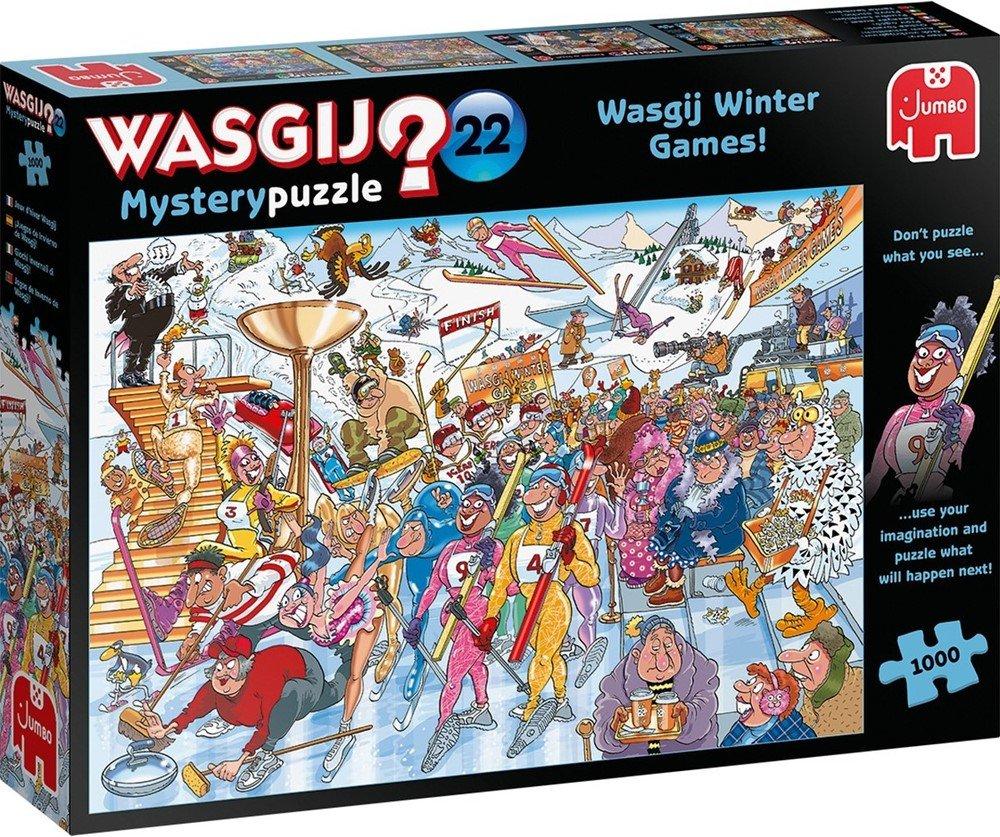 JUMBO  Jumbo Wasgij Puzzle Mystery 22 Wasgij Winterspiele! (1000 Stück) 