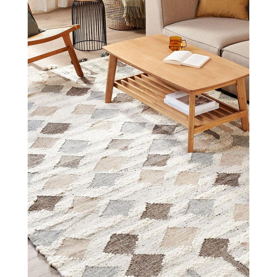 Beliani Tapis en Laine  KAGHTSRASHEN  