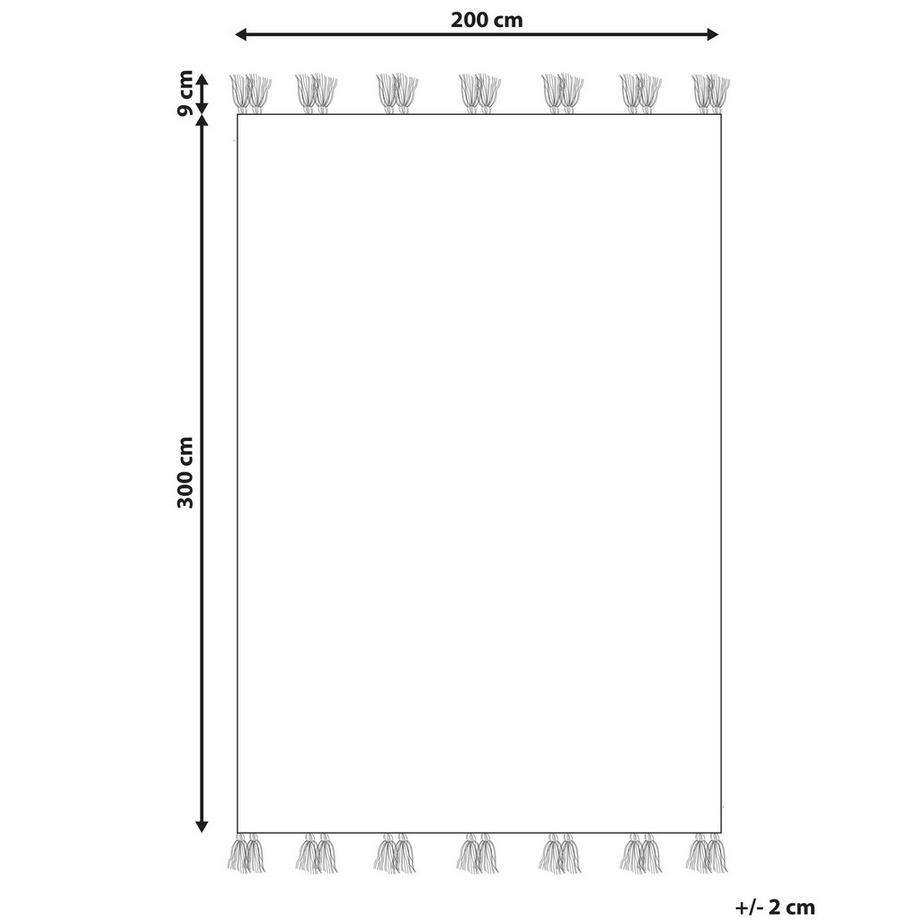 Beliani Tapis en Laine  KAGHTSRASHEN  