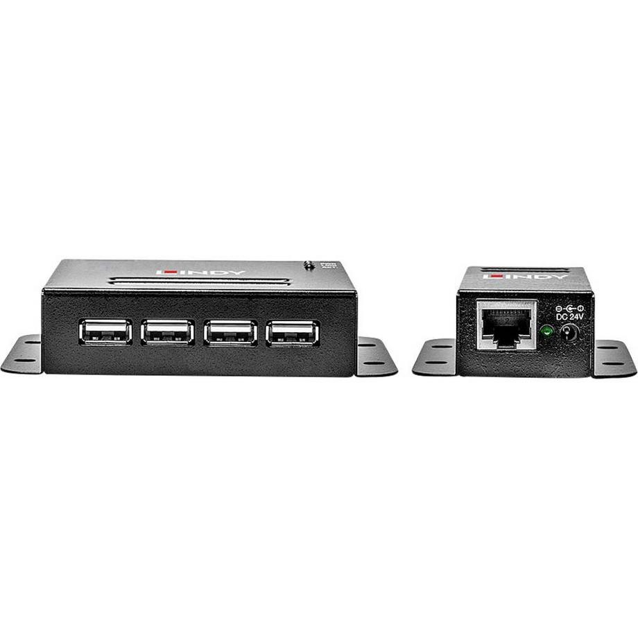 LINDY  50m 4 Port USB 2 Cat.5 Extender 