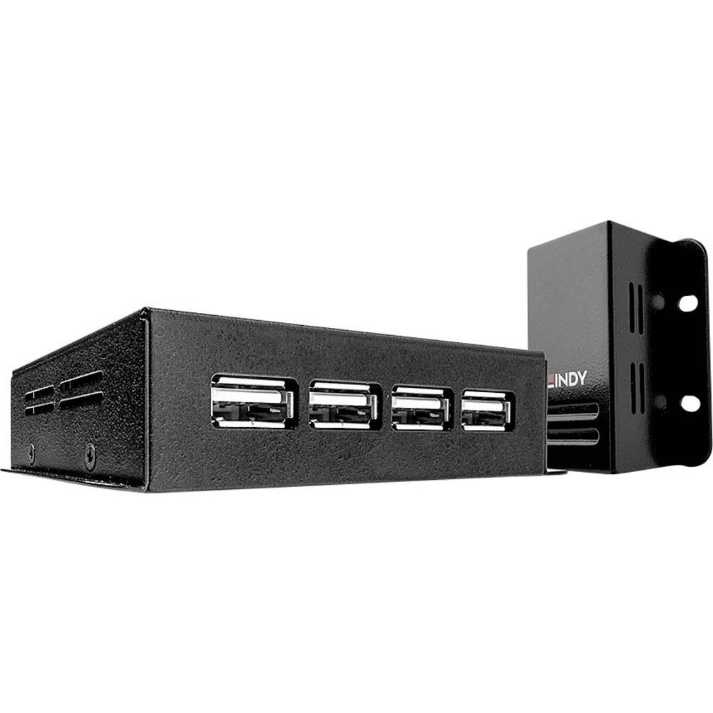 LINDY  Rallonge USB 2 Cat.5 de 50 m 4 ports 