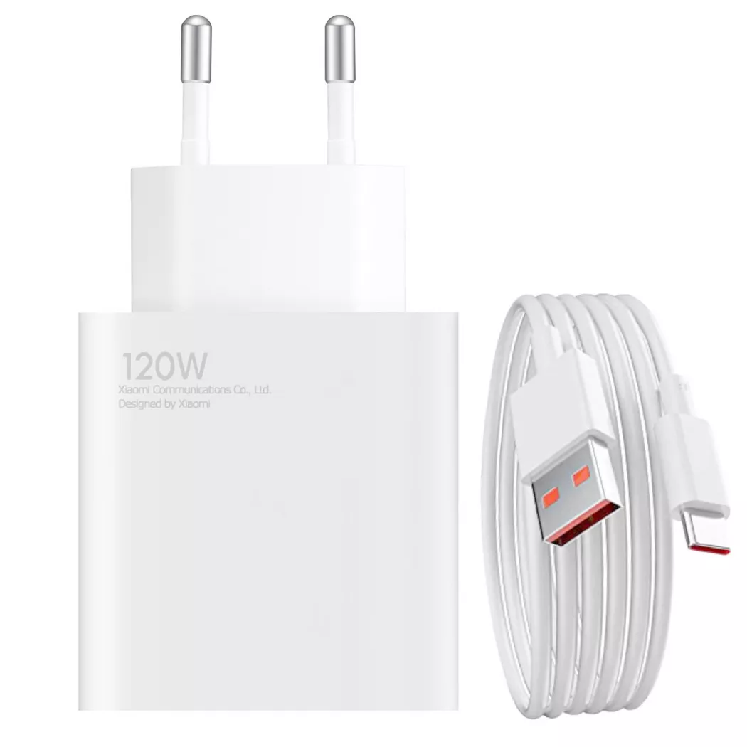 Xiaomi 120W Charging Combo chargeur USB blanc