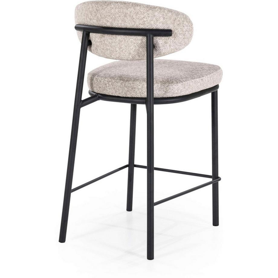 mutoni Sgabello da bar Jari beige  