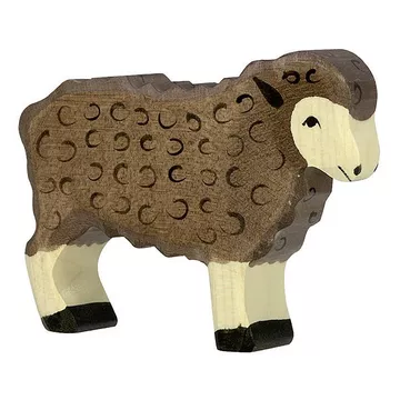 Holztiger Sheep, standing, black