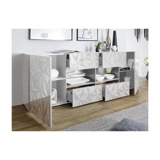 Vente-unique Sideboard ERIS 2 Türen 4 Schubladen lackiert  