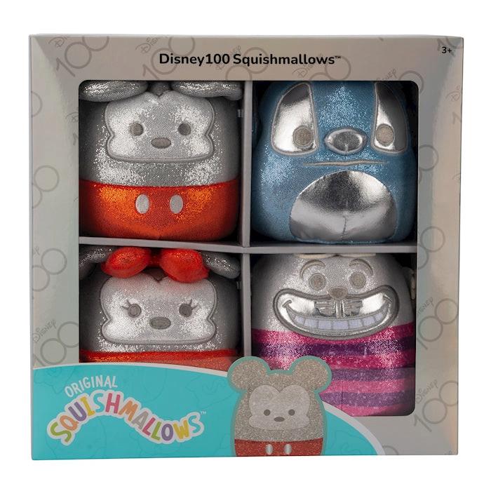 Squishmallows  4-Pack 100 Jahre Disney (12,5cm) 