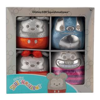 Squishmallows  4-Pack 100 Jahre Disney (12,5cm) 