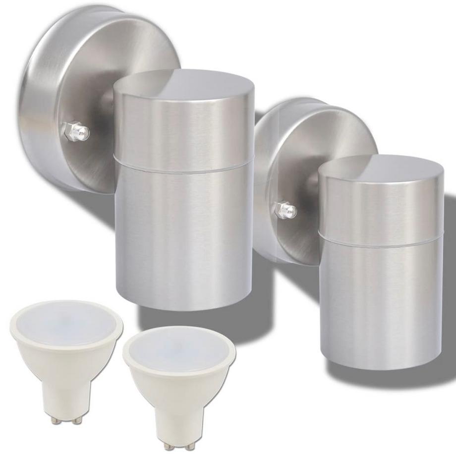 Applique murale acier inoxydable