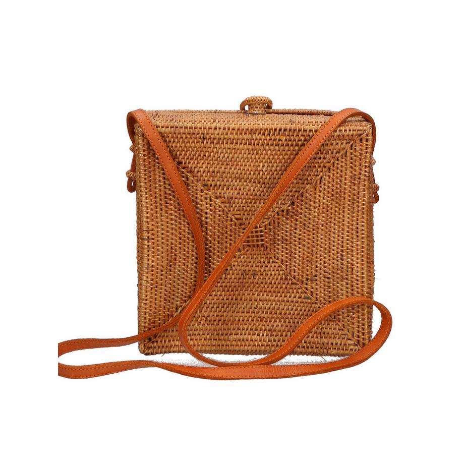 Gave Lux Borsa a tracolla in rattan  