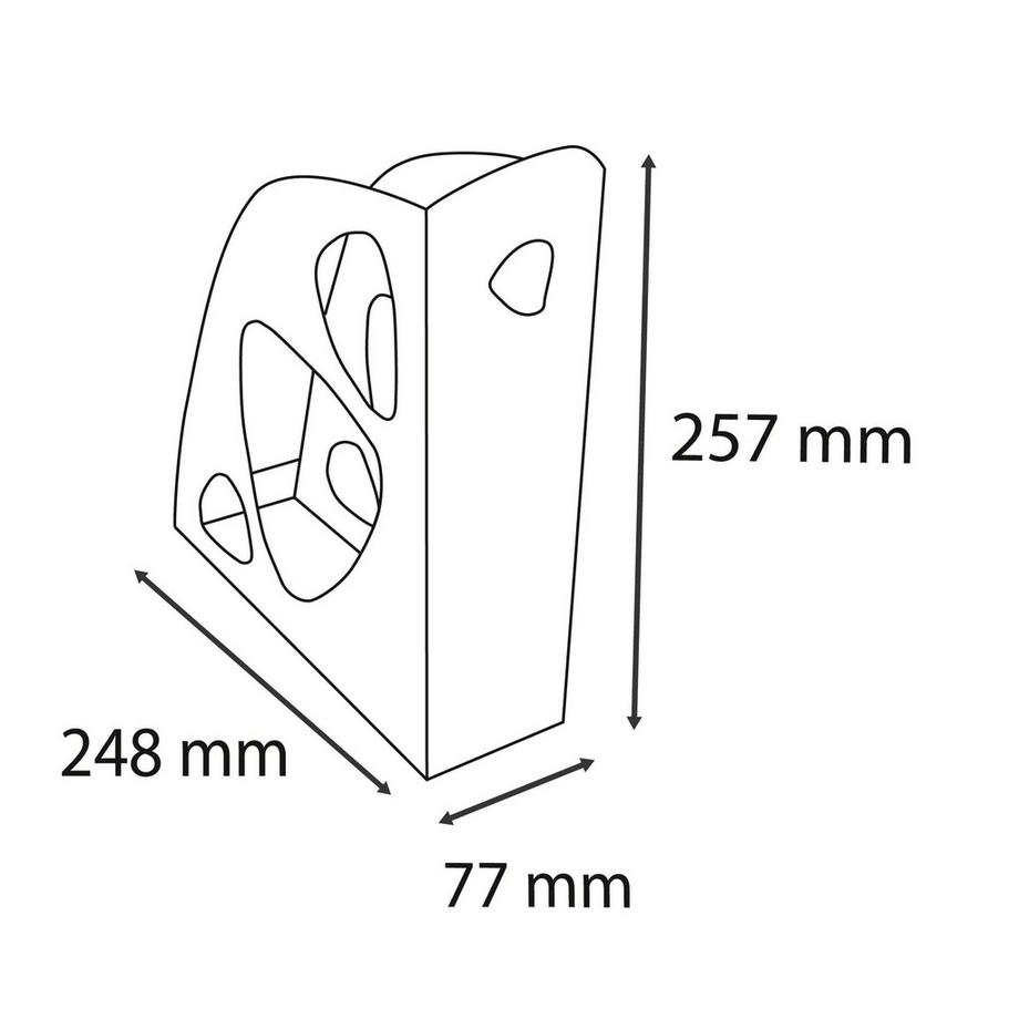 Exacompta Porte-revues Ecomag Ecoblack - x 10  