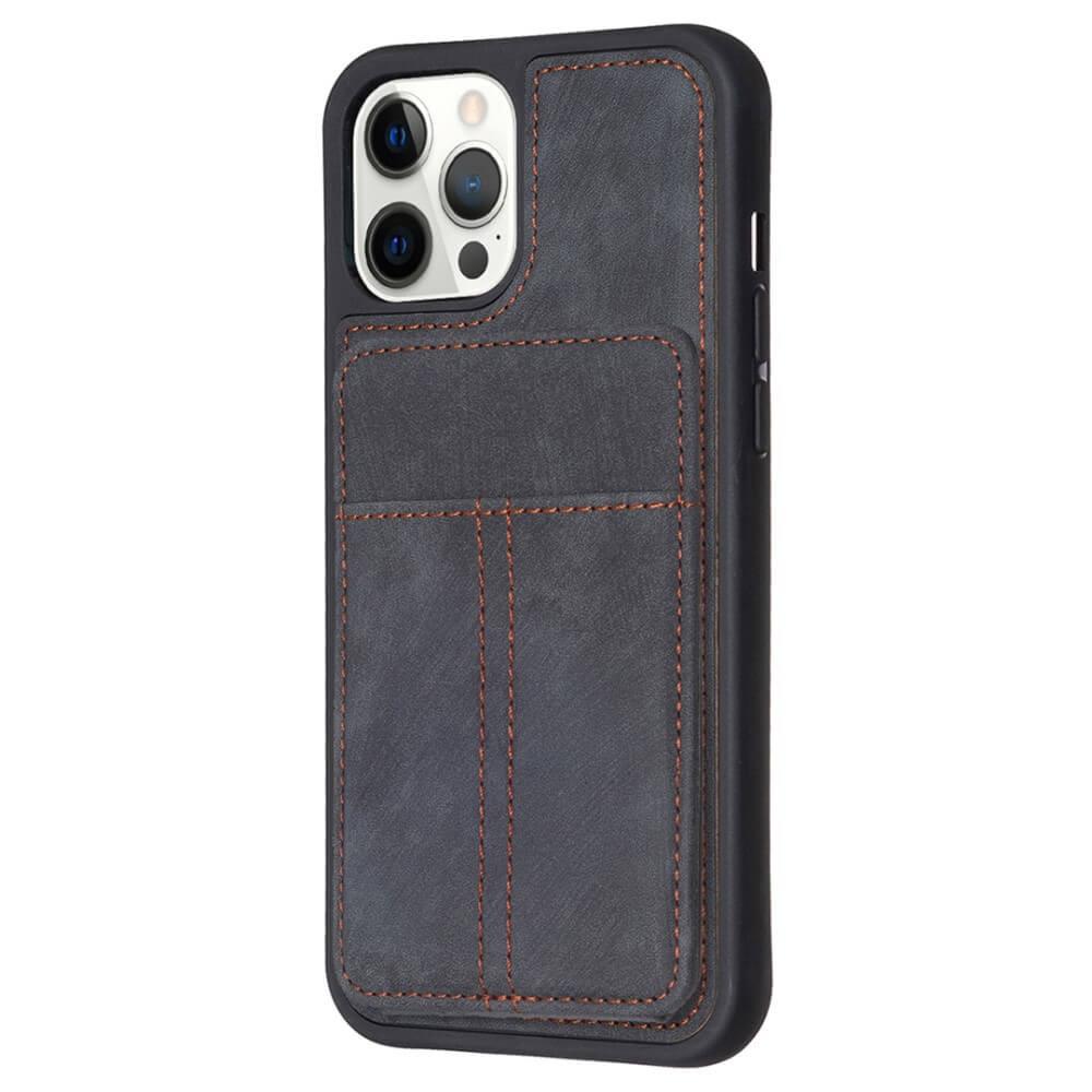 Cover-Discount  iPhone 15 Pro Max - Kickstand Case mit Kartenfächer 