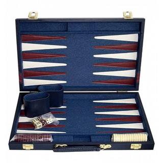 WEIBLE  Backgammon Blau 