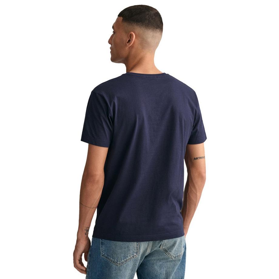 GANT Shield V-Neck Slim Fit T-Shirt  