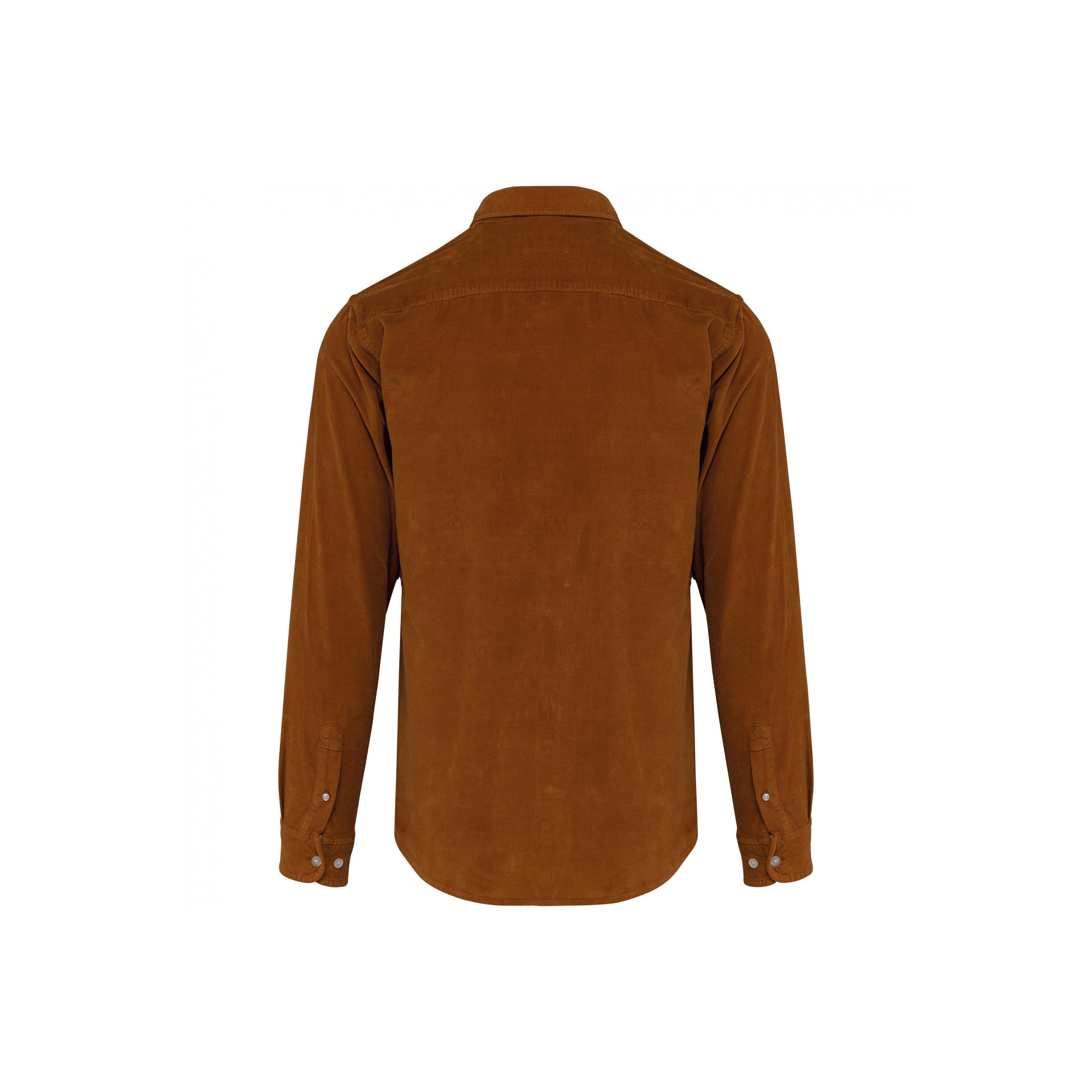 Kariban Langarm Cordhemd  