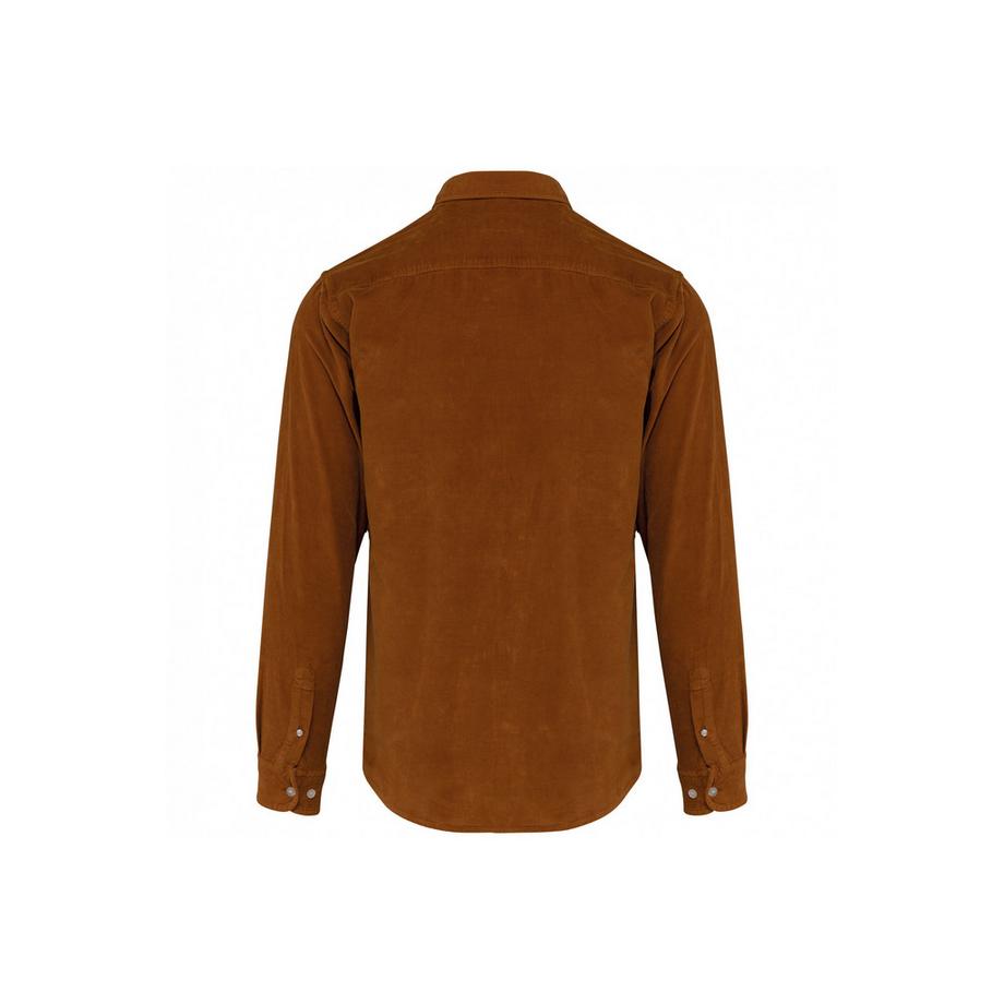 Kariban Langarm Samt Hemd  