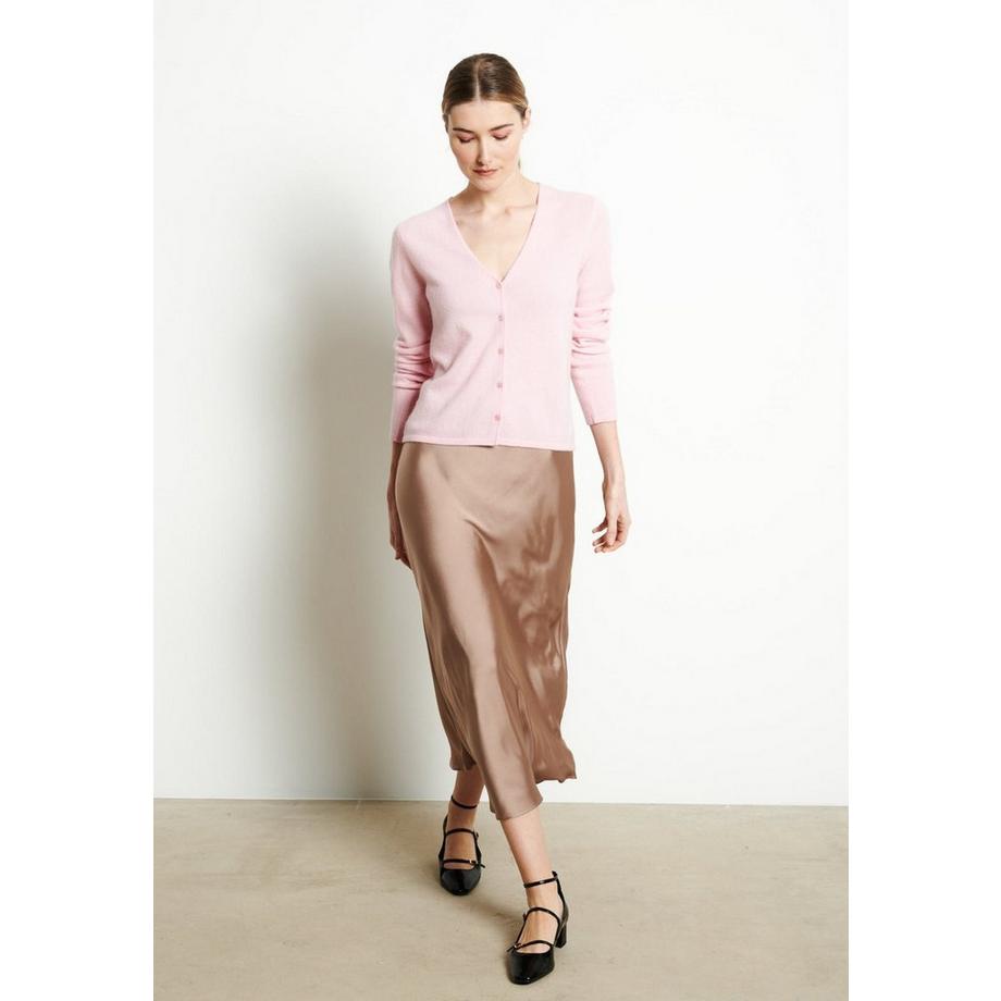 Studio Cashmere8 LILLY 7 V-Ausschnitt taillierte Strickjacke  