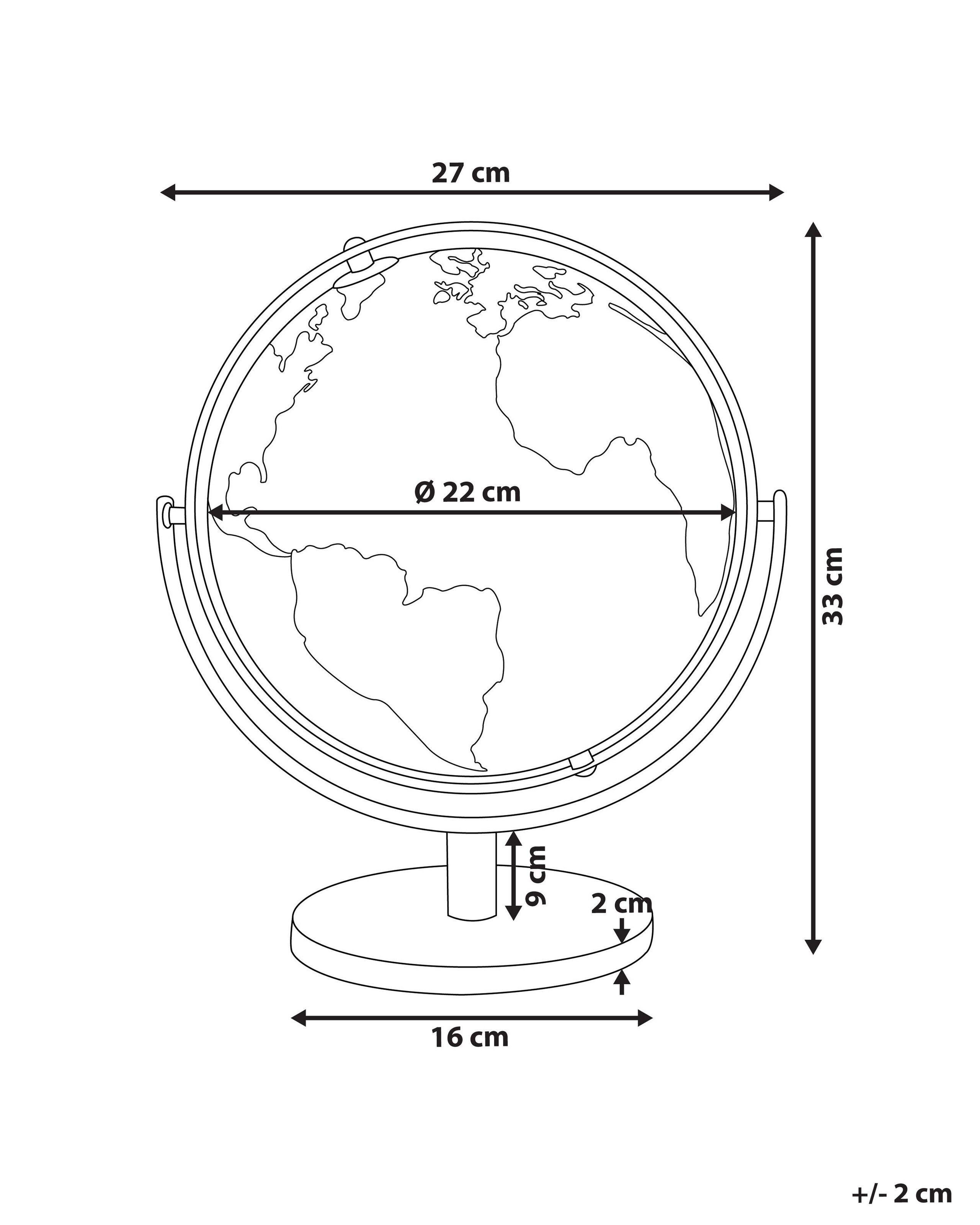 Beliani Globo en Materiale sintetico Moderno DRAKE  