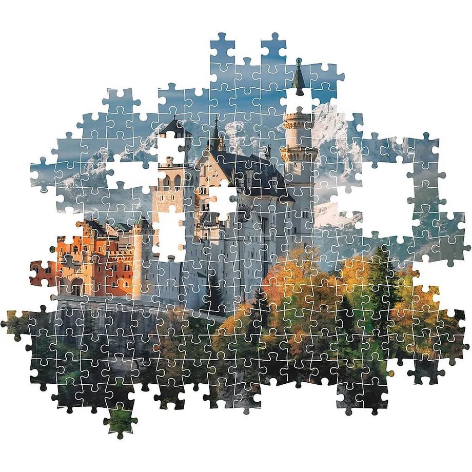 Clementoni  Puzzle Schloss Neuschwanstein (500Teile) 