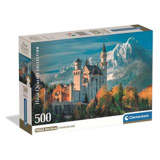 Clementoni  Puzzle Schloss Neuschwanstein (500Teile) 