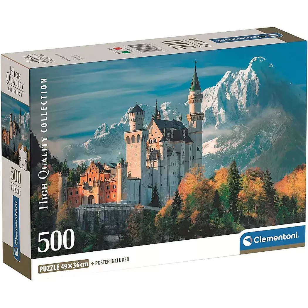 Clementoni 500 pcs CB HQC Neuschwanstein