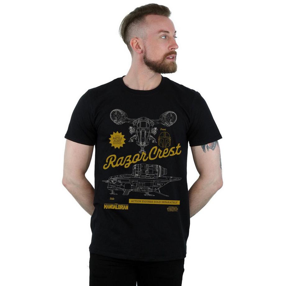 STAR WARS The Mandalorian The Razor Crest T-Shirt  