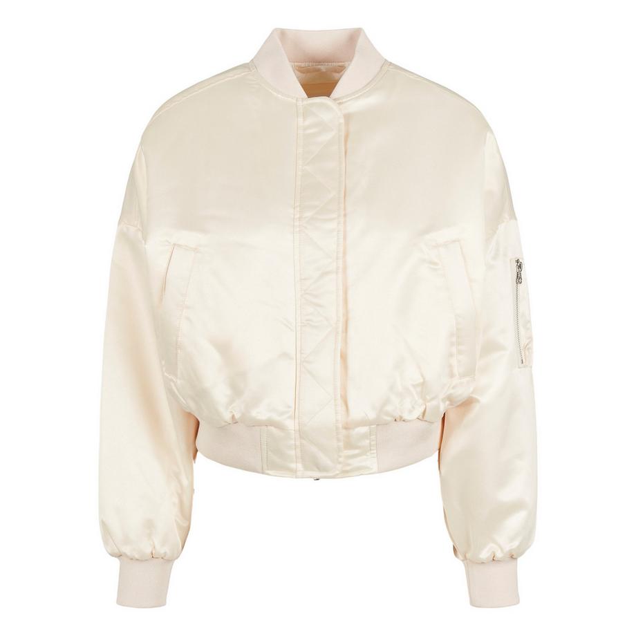 Bomberjacke  in großen Größen  oversized satin