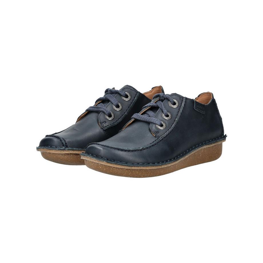 Clarks Derby con lacci e stampa leopardo  