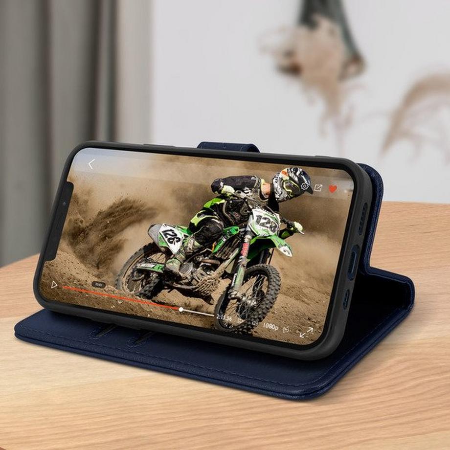 Avizar  Klapphülle iPhone 12 Mini Blau 